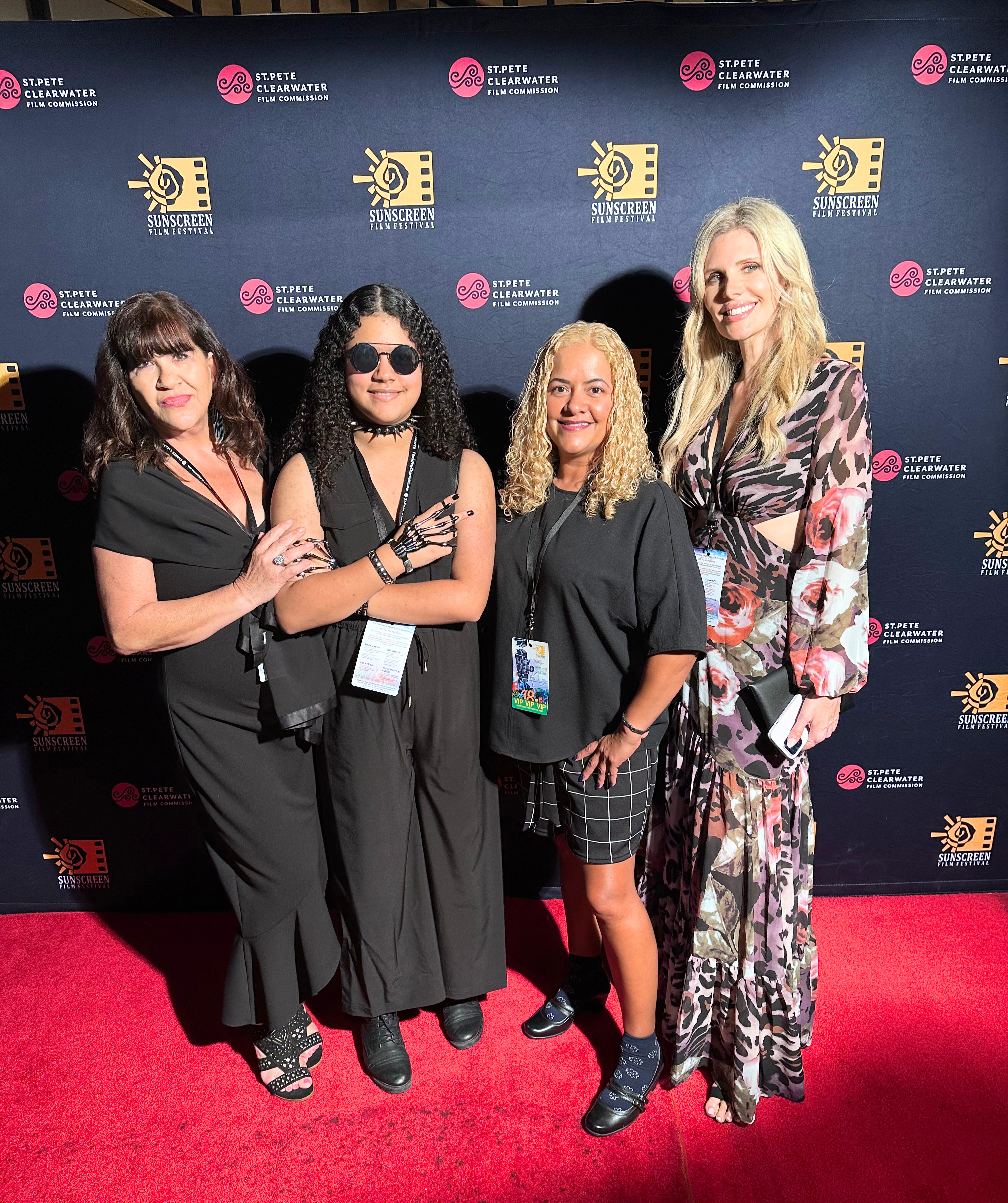 Sunscreen Film Festival - Red Carpet   St. Petersburg, FL  April 27th, 2023