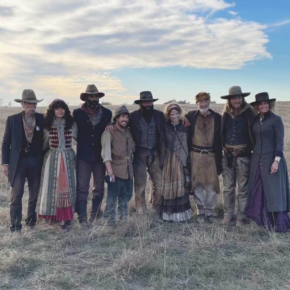 Sam Elliott, Faith Hill, Tim McGraw, Malcolm Stephenson, LaMonica Garrett, Gratiela Brancusi, Jordan Walker Ross, James Landry Hébert, and Amanda Jaros