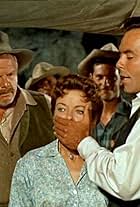 Alan Hale Jr., Ida Lupino, and Pernell Roberts in Bonanza (1959)