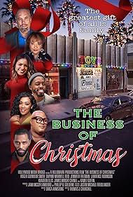 Jennifer Freeman, Daphne Reid, Roger Guenveur Smith, Kamel Goffin, Lawrence Robinson, James Wright Chanel, and Khadeen Ellis in The Business of Christmas (2020)