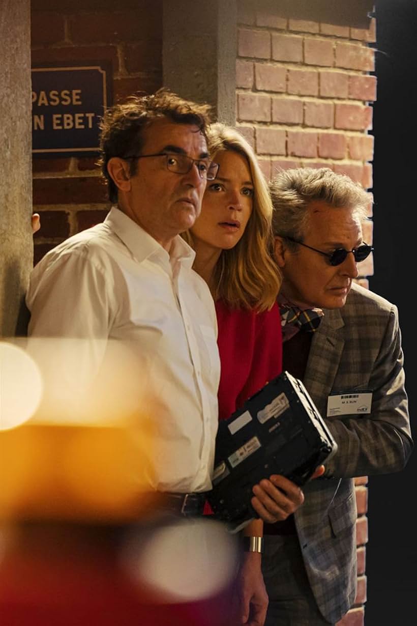 Albert Dupontel, Nicolas Marié, and Virginie Efira in Bye Bye Morons (2020)