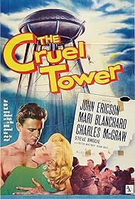 Mari Blanchard and John Ericson in The Cruel Tower (1956)