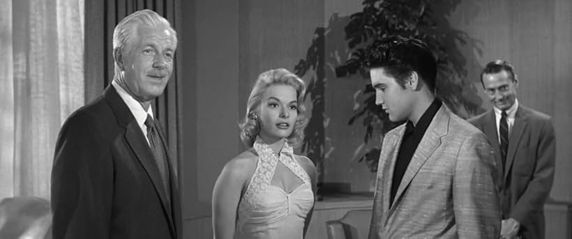 Elvis Presley, William Forrest, and Jennifer Holden in Jailhouse Rock (1957)