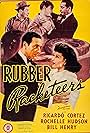 Ricardo Cortez, William Henry, and Rochelle Hudson in Rubber Racketeers (1942)