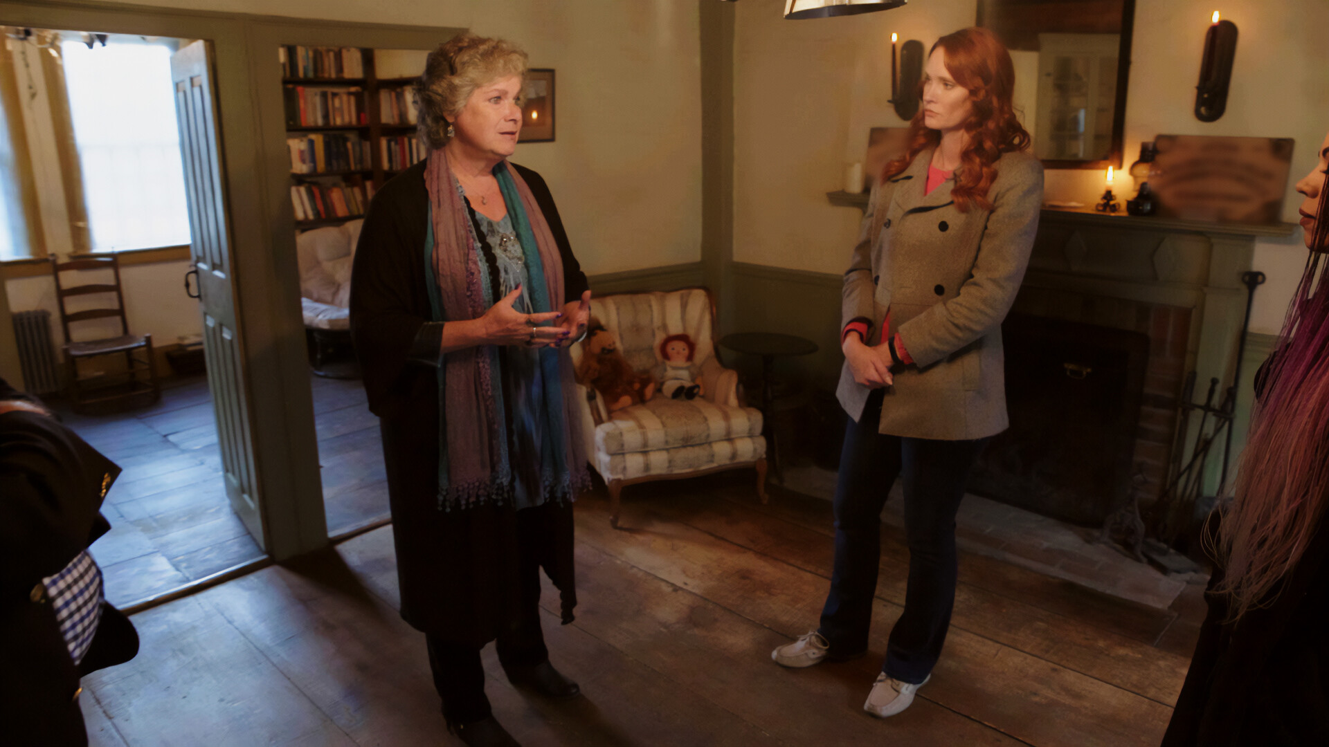 Jennifer Marshall, Sara Gray, and Andrea Perron in Mysteries Decoded (2019)