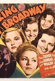 Lynn Bari, Phyllis Brooks, Dixie Dunbar, Leah Ray, Jayne Regan, and Claire Trevor in Walking Down Broadway (1938)