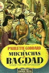 Paulette Goddard, Maruja Coral, and María del Amor in Muchachas de Bagdad (1953)