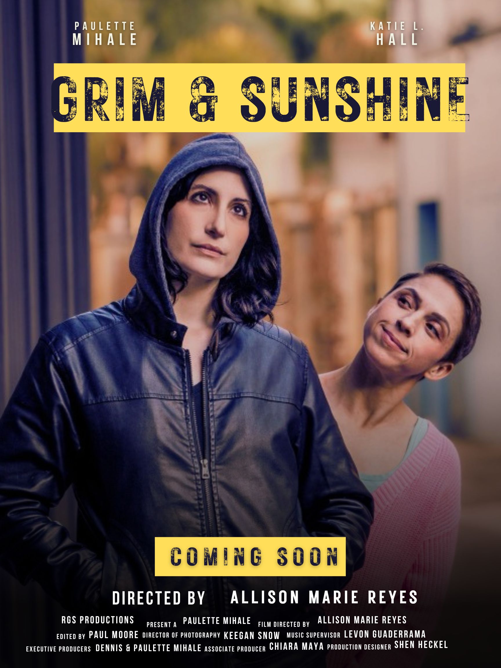 Katie L. Hall and Paulette Mihale in Grim & Sunshine