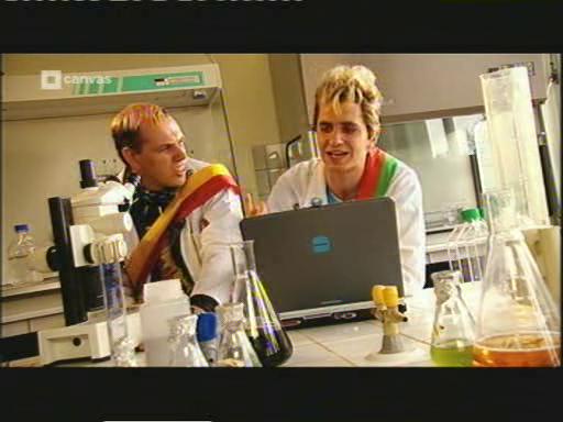 Koen De Poorter and Lieven Scheire in Neveneffecten (2005)