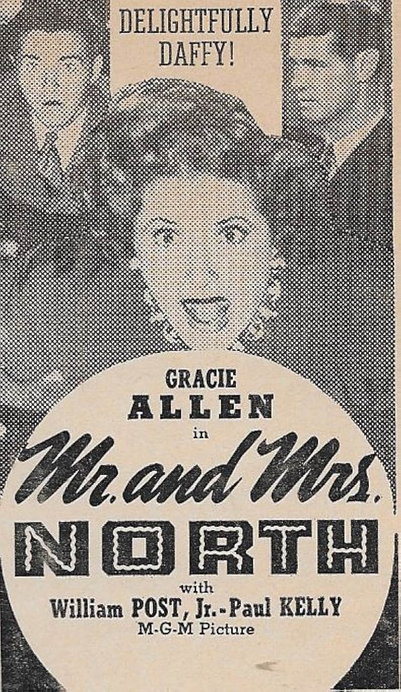 Gracie Allen, Paul Kelly, and William Post Jr. in Mr. and Mrs. North (1942)