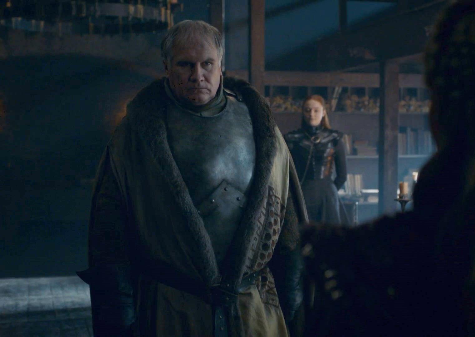 Rupert Vansittart and Sophie Turner in Game of Thrones (2011)