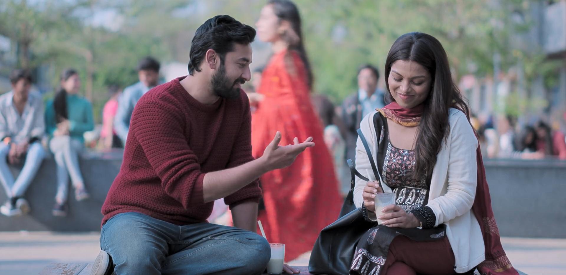 Akanksha Thakur and Vishal Vashishtha in Ghar Waapsi (2022)