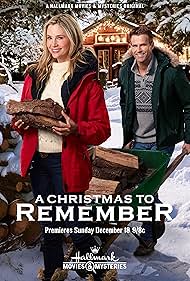 Mira Sorvino and Cameron Mathison in A Christmas to Remember (2016)