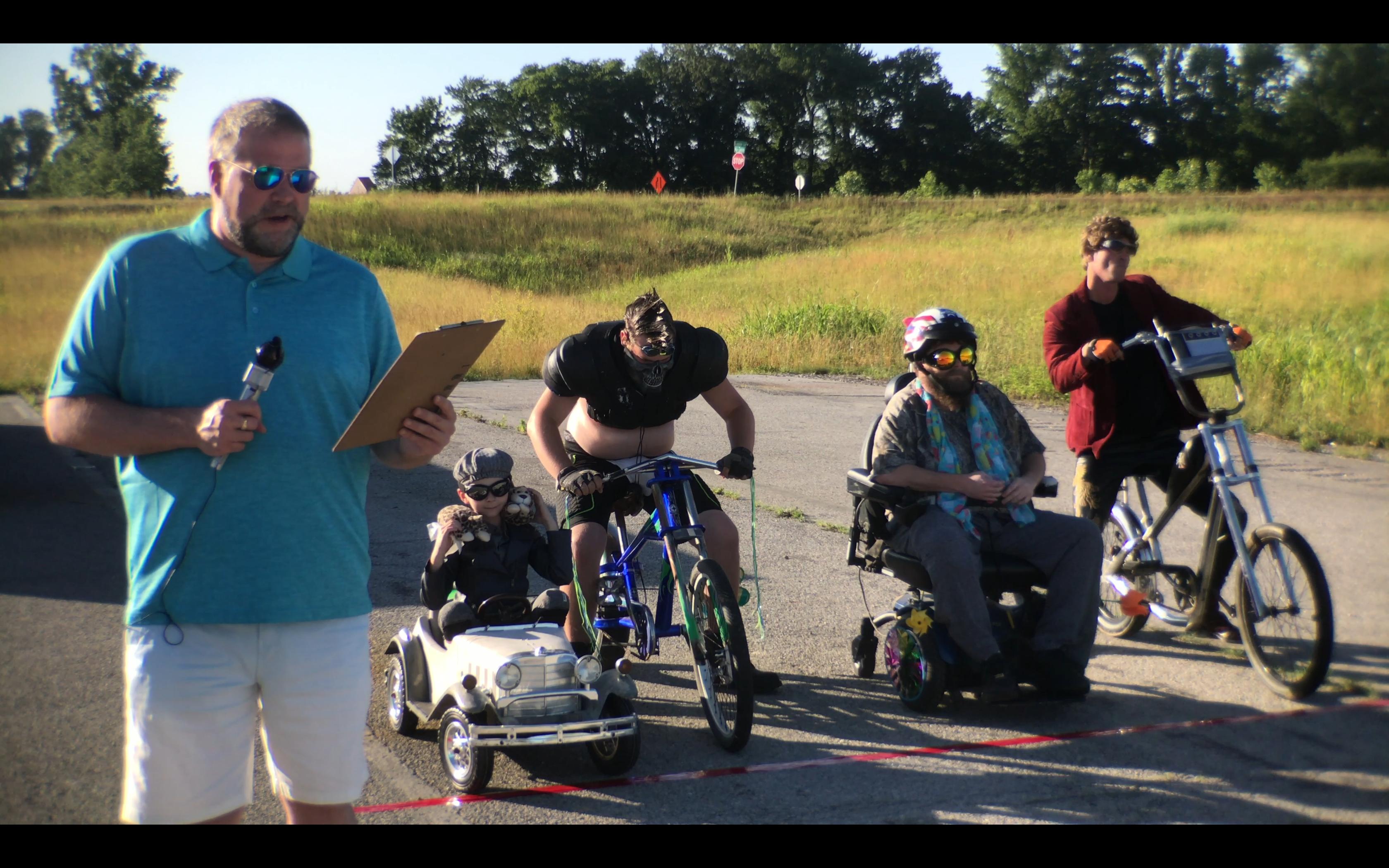 Favian Gobin, Bryan Otis Hawkins, Nathan Austin, Dave Spencer, and Kaden Austin in Outdoor Smarts (2019)