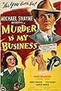 Hugh Beaumont and Cheryl Walker in Murder Is My Business (1946)