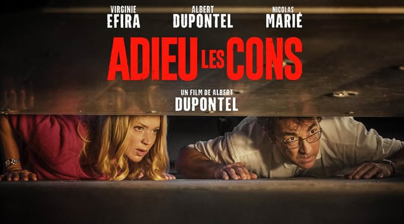 Albert Dupontel and Virginie Efira in Bye Bye Morons (2020)