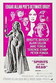 Brigitte Bardot, Jane Fonda, Terence Stamp, and Alain Delon in Spirits of the Dead (1968)