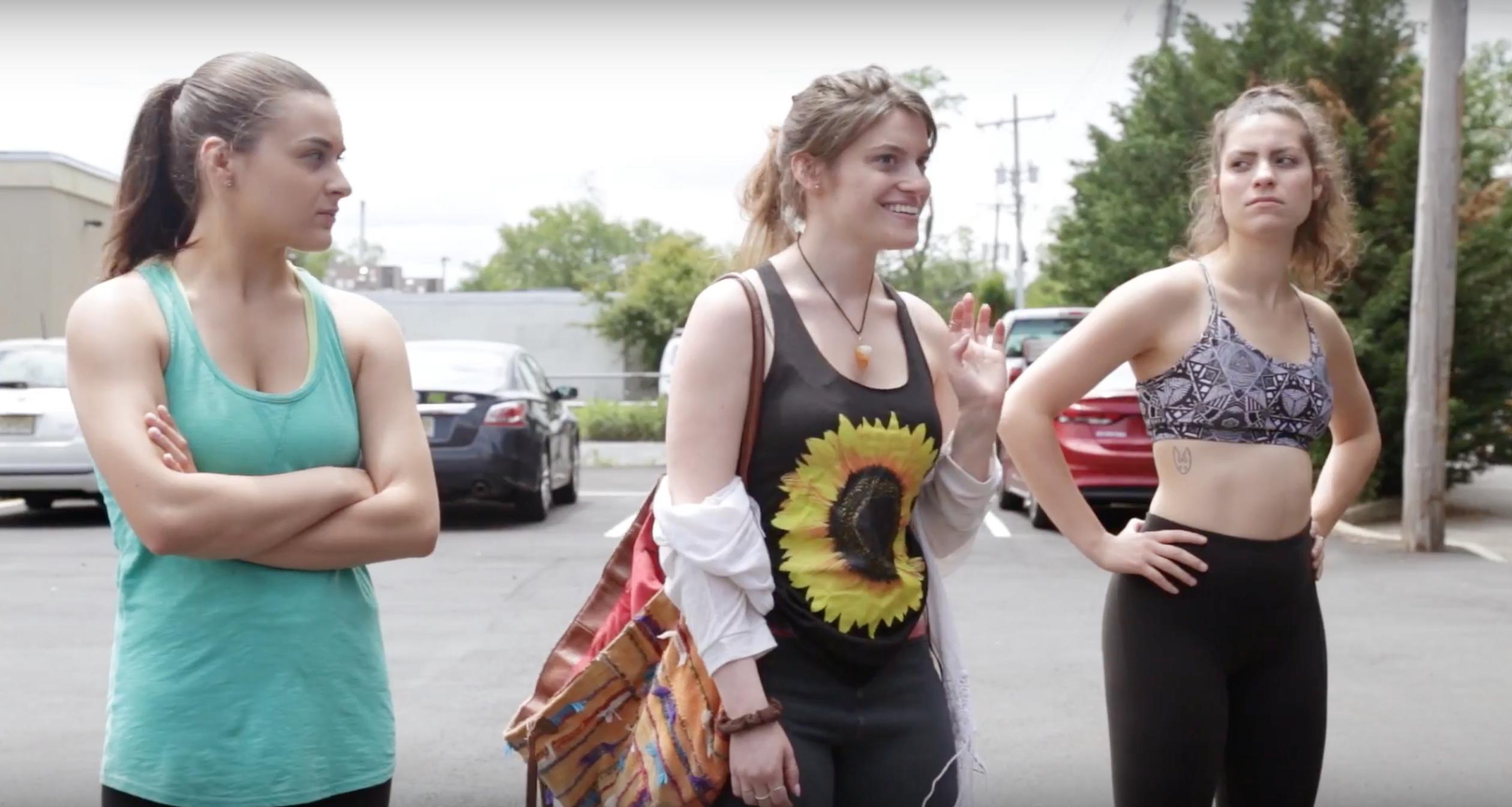 Julia Rose Barnett, Grace Loretta, and Jenna Brando in BREAK (2017)