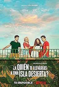 Andrea Ros, Pol Monen, Jota Linares, Jaime Lorente, and María Pedraza in Who Would You Take to a Deserted Island? (2019)