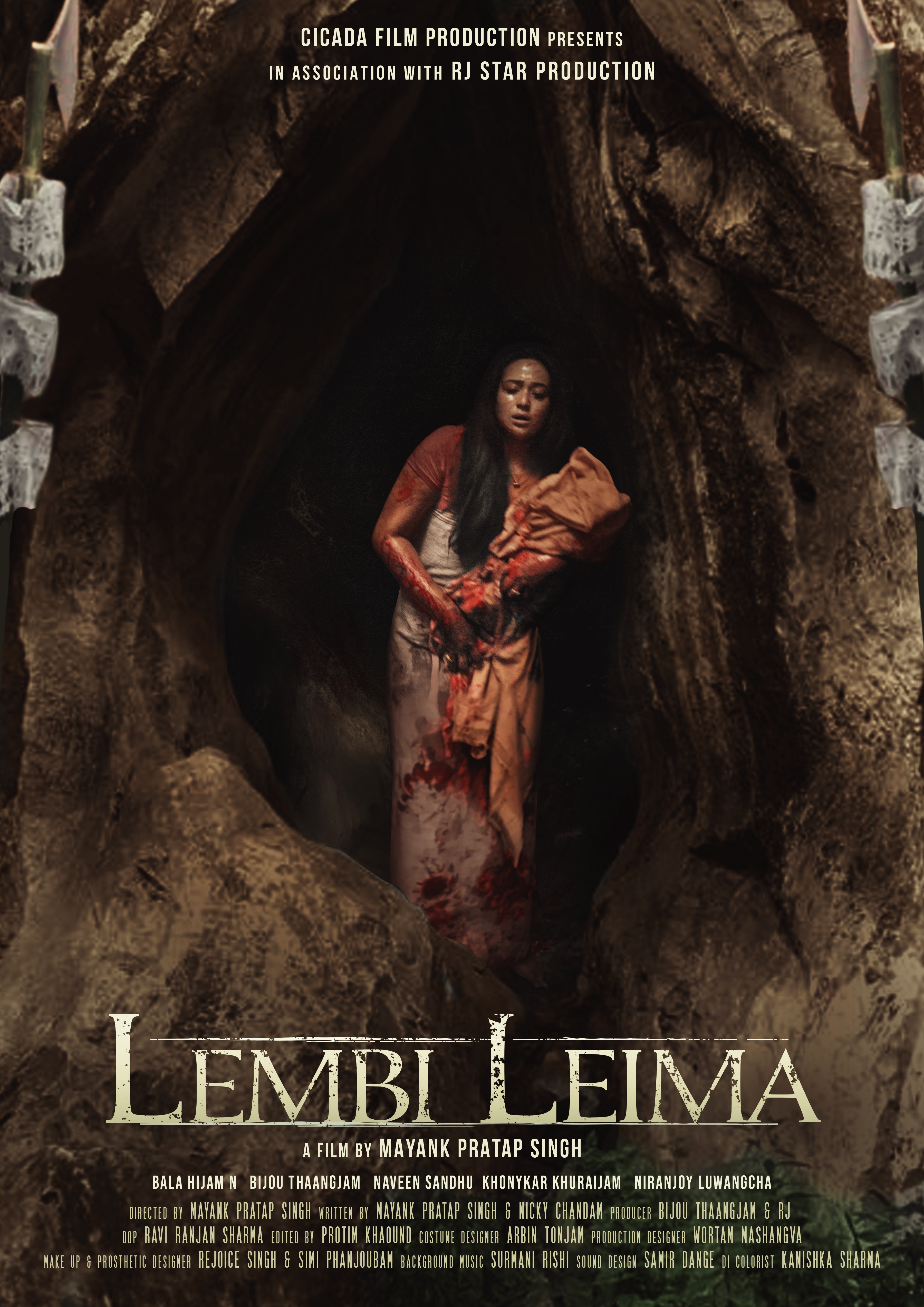 Wortam Mashangva, Nicky Chandam, Rj, Surmani Rishi, Kanishka Sharma, Protim Khaound, Bala Hijam Ningthoujam, Mayank Pratap Singh, Bijou Thaangjam, Ravi B Ranjan Sharma, and Naveen Jagbir Sandhu in Lembi Leima (2022)