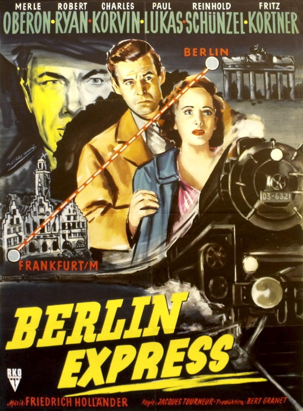 Robert Ryan in Berlin Express (1948)