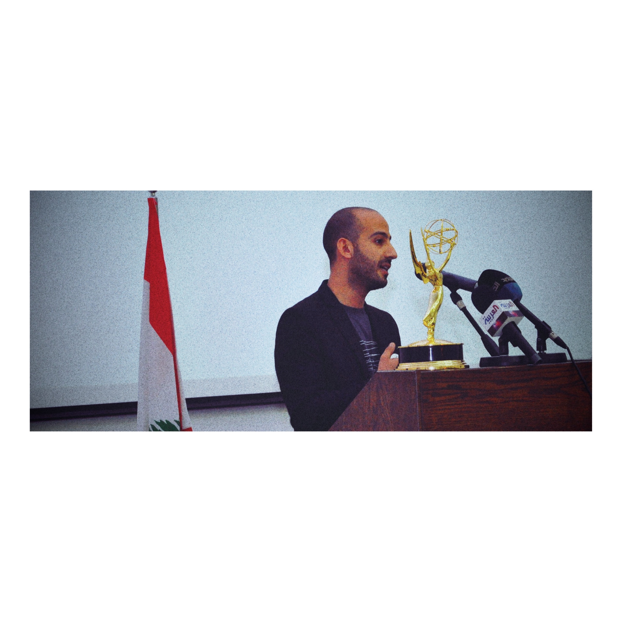 Press Conference - After Winning The Emmy Award