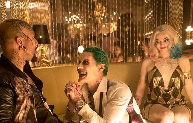 Jared Leto, Common, and Margot Robbie in Suicide Squad (2016)