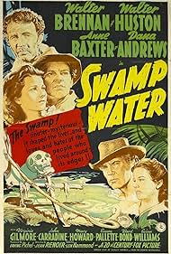 Anne Baxter, Walter Brennan, and Walter Huston in Swamp Water (1941)