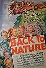 June Carlson, Shirley Deane, George Ernest, Kenneth Howell, Billy Mahan, and Jed Prouty in Back to Nature (1936)