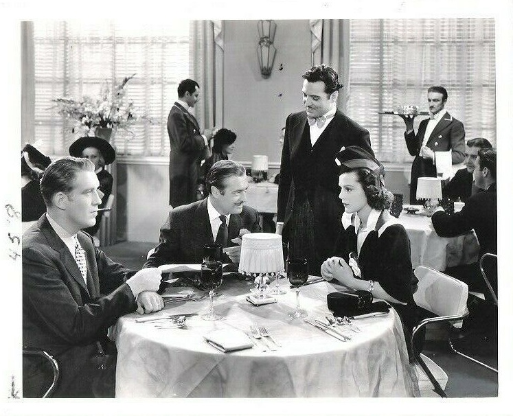 Franco Corsaro, Dick Foran, Edmund Lowe, and Helen Mack in Secrets of a Nurse (1938)