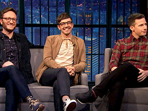 Jorma Taccone, Andy Samberg, Akiva Schaffer, and The Lonely Island in Late Night with Seth Meyers (2014)