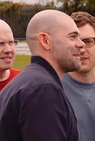 Matt Lucas, Stephen Samson, and Elis James in Fantasy Football League (2022)