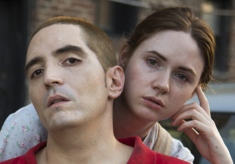 Karen Gillan and David Dastmalchian in All Creatures Here Below (2018)