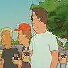 Johnny Hardwick, Mike Judge, and Stephen Root in King of the Hill (1997)