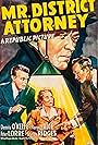 Peter Lorre, Dennis O'Keefe, Florence Rice, and Stanley Ridges in Mr. District Attorney (1941)