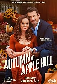 Erin Cahill and Wes Brown in Autumn at Apple Hill (2024)