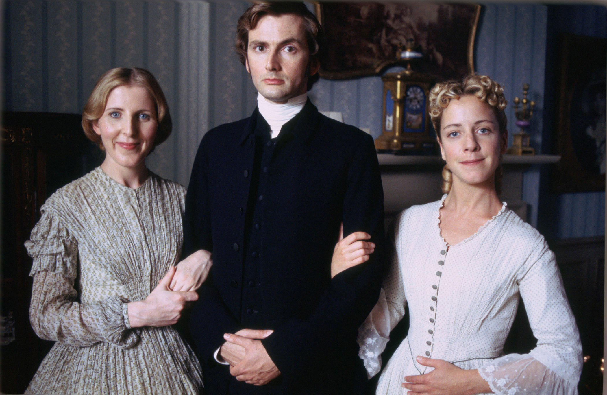 Claudie Blakley, David Tennant, and Fenella Woolgar in He Knew He Was Right (2004)