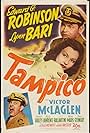 Edward G. Robinson, Lynn Bari, and Victor McLaglen in Tampico (1944)