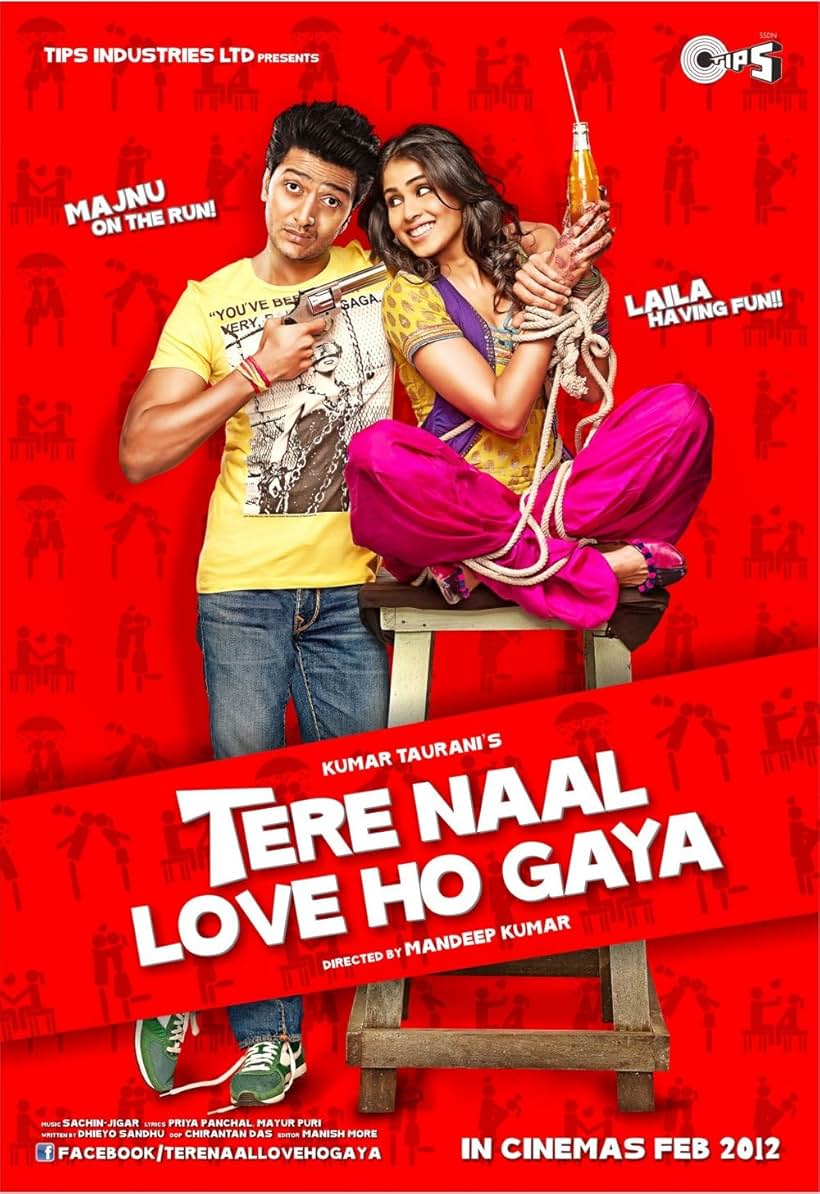 Riteish Deshmukh and Genelia Deshmukh in Tere Naal Love Ho Gaya (2012)