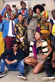 Leleti Khumalo, Naymaps Maphalala, Dawn Thandeka King, Nompilo Maphumulo, Ntokozo Dlamini, Sihle Ndaba, and Nokuthula Mabika in Uzalo (2015)