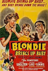 Arthur Lake, Larry Simms, and Penny Singleton in Blondie Brings Up Baby (1939)