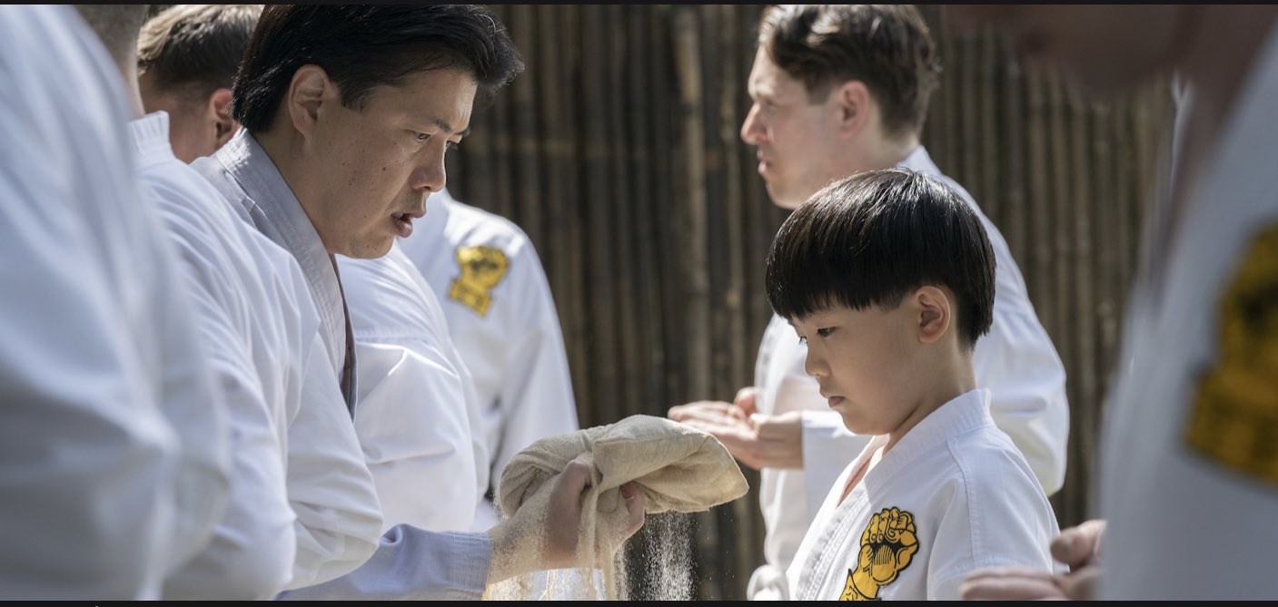 Young Sato in Cobra Kai Season 5