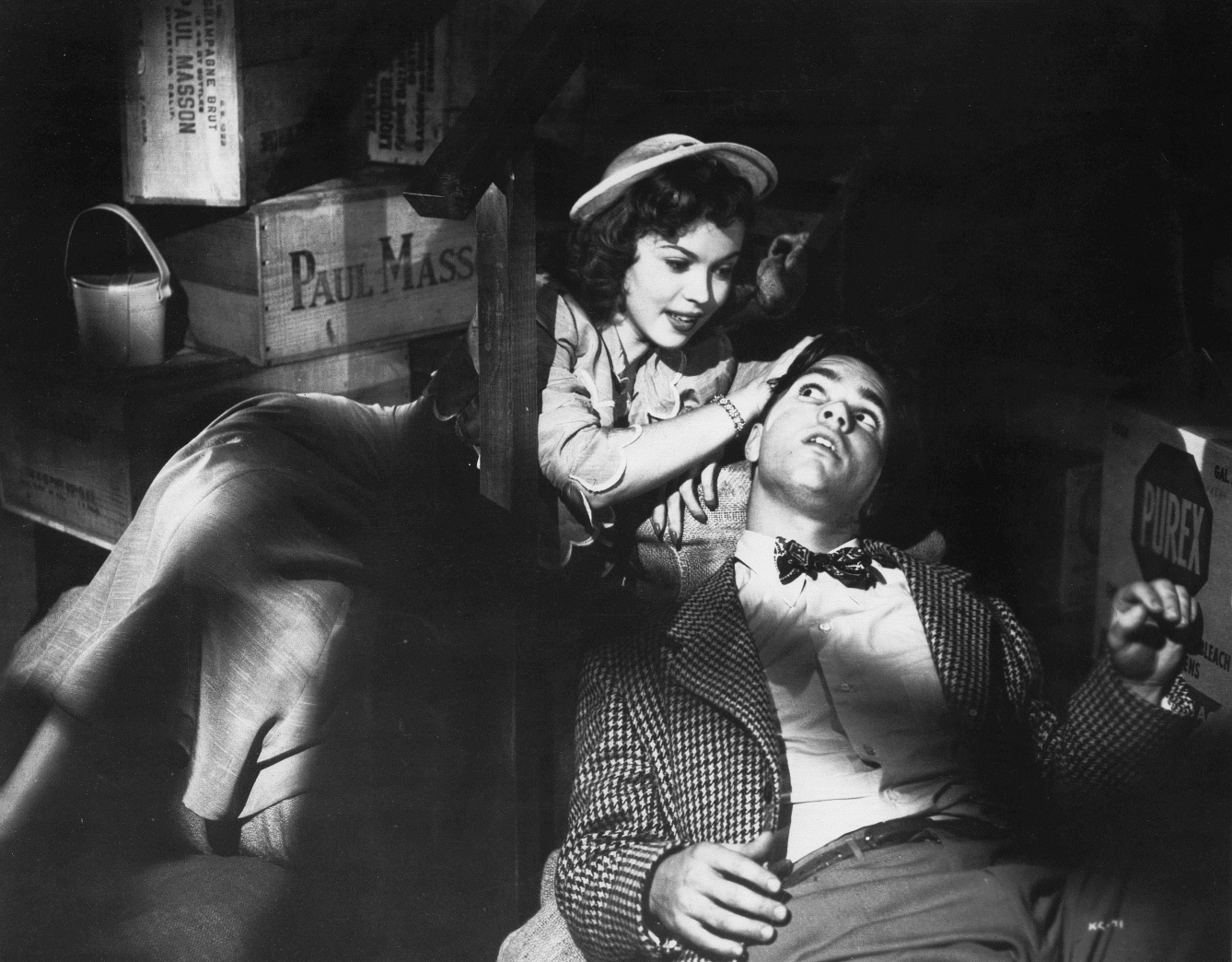 Shirley Temple and Darryl Hickman in A Kiss for Corliss (1949)