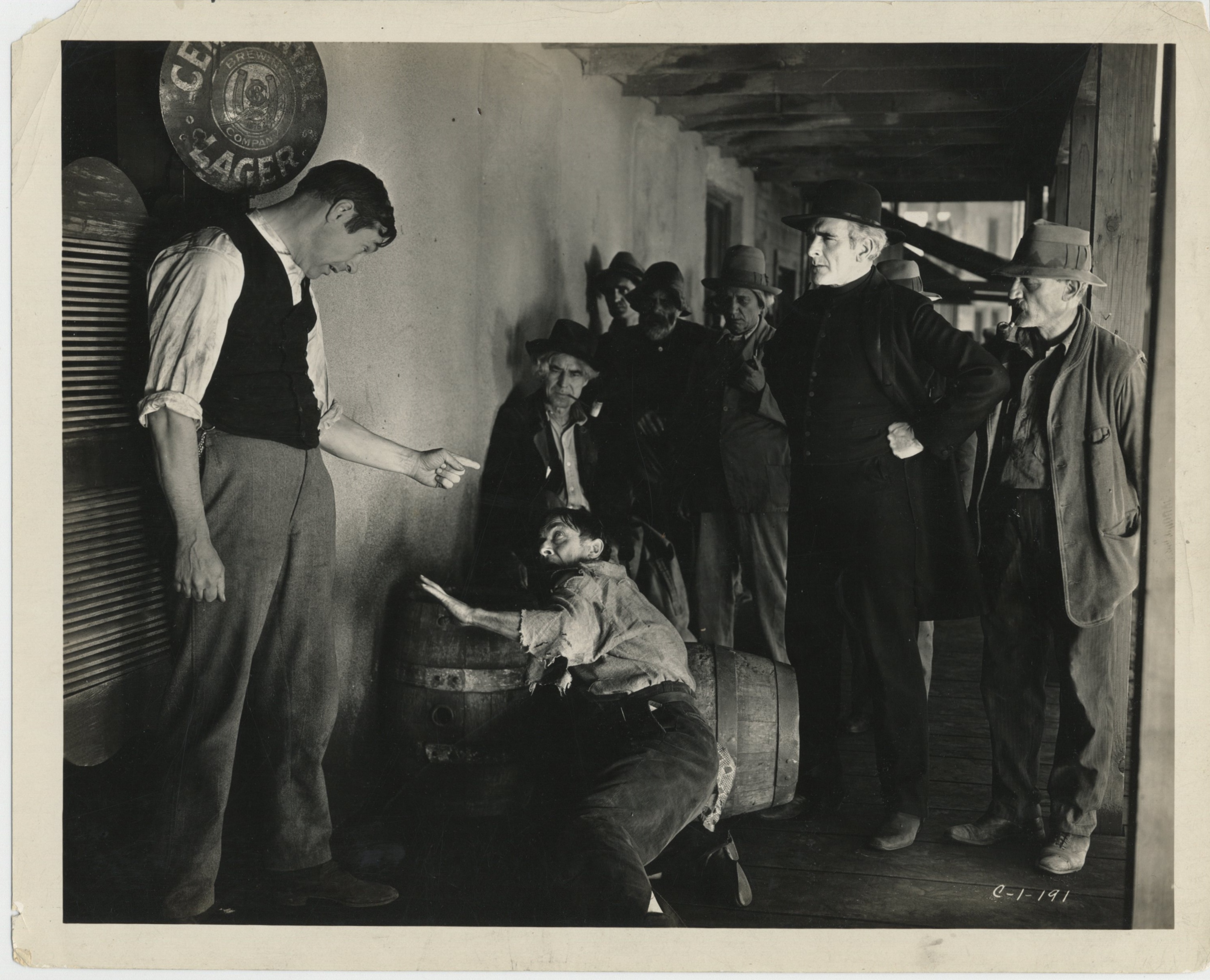 Hobart Bosworth, Syd Crossley, and Chappell Dossett in The Blood Ship (1927)