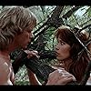 Tanya Roberts and Marc Singer in The Beastmaster (1982)