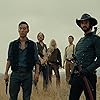 Simon Quarterman, Rodrigo Santoro, Leonardo Nam, Ptolemy Slocum, and Tao Okamoto in Westworld (2016)