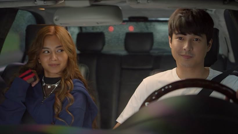 Jerome Ponce and Krissha Viaje in Safe Skies, Archer (2023)