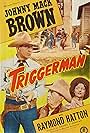 Johnny Mack Brown, Virginia Carroll, and Raymond Hatton in Triggerman (1948)