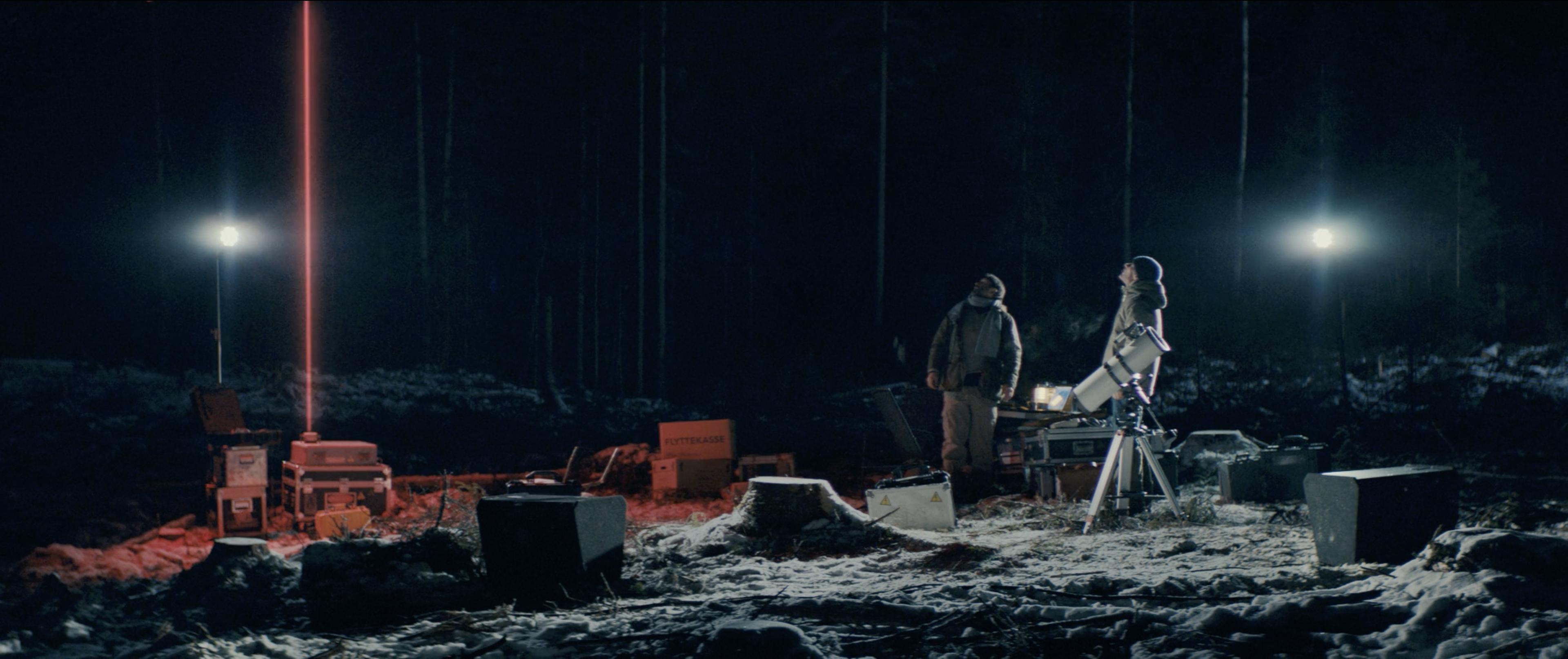 Jørgen Langhelle and Axel Bøyum in The Comet (2017)