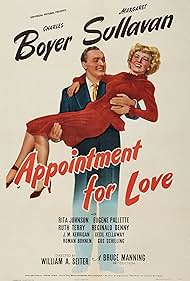 Charles Boyer and Margaret Sullavan in Appointment for Love (1941)